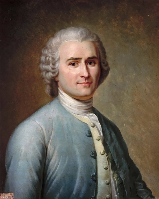 Retrato de Rousseau